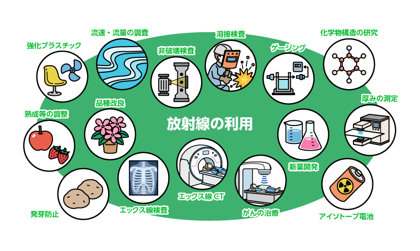 放射線の医療への利用