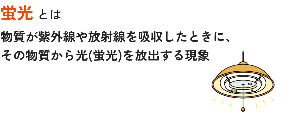 蛍光とは